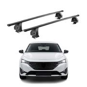 Barres de toit transversales acier pour Peugeot 308 III HB Break 2021-2026 Noir