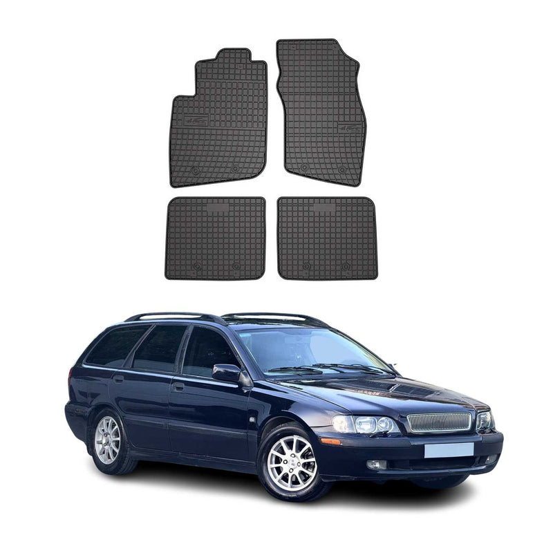 Tapis de Sol pour Volvo V40 I 1995-2004 OMAC Noir Caoutchouc