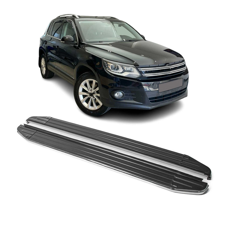 Marchepieds Latéraux pour VW Tiguan 2007-2016 ABE Alu