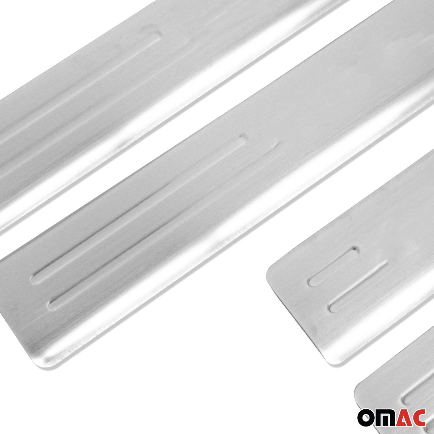 Seuils de porte pour Opel Crossland X Grandland X Expedition acier inox Chromé