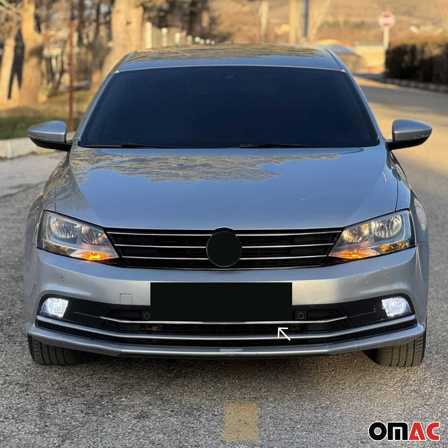 Moulure de Grille de Calandre pour VW Jetta 2014-2018 Chromé