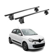 Barres de toit transversales acier pour Renault Twingo III 2014-2024 TÜV Noir 2x