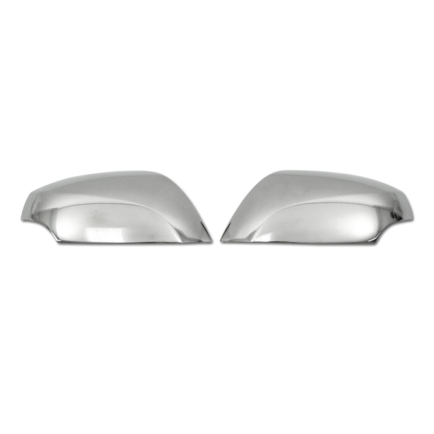 Coques de Rétroviseurs pour Renault Fluence 2010-2014 en Acier Chromé Argent