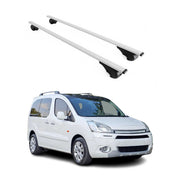 Barres de toit Transversales pour Citroen Berlingo 2008-2018 Fer Argent