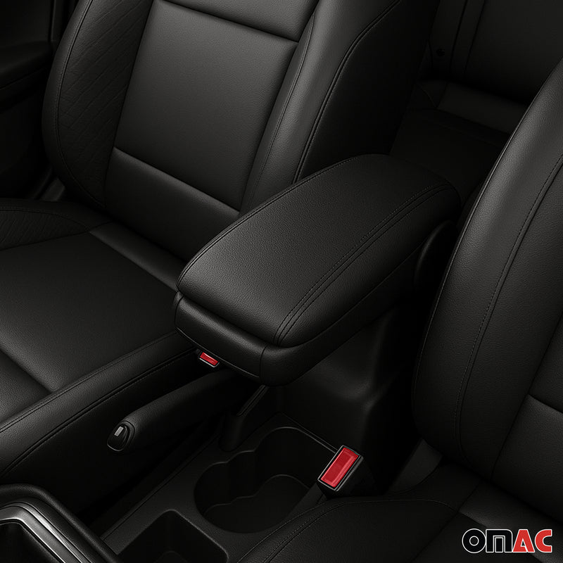 Accoudoir pour Fiat Fiorino 2008-2021 Vinyl Abs Noir