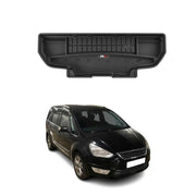 Tapis de Coffre pour Ford Galaxy 2006-2015 Noir TPE