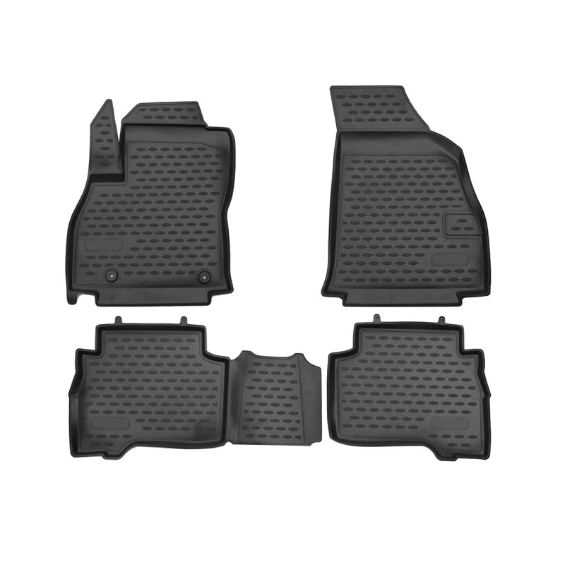 Tapis de Sol pour Peugeot Bipper 2008-2021 Caoutchouc TPE Noir