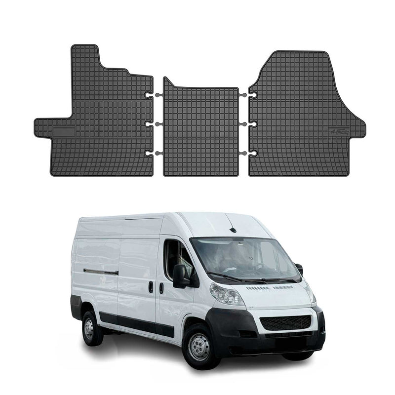 Tapis de Sol pour Peugeot Boxer III 2006-2011 Convient à 1ème rangée Noir