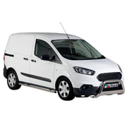 Pare-buffle Avant pour Ford Transit Courier 2018-2025 63 mm en Acier Gris