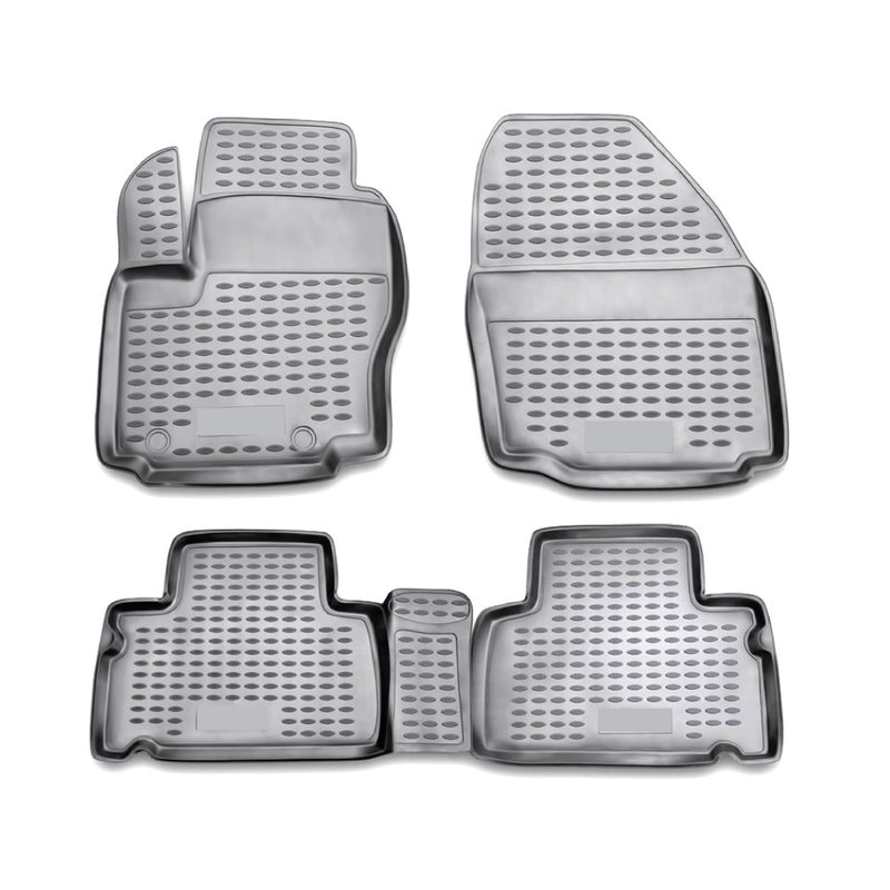 Tapis de Sol pour Ford S-Max 2006-2014 TPE Gris