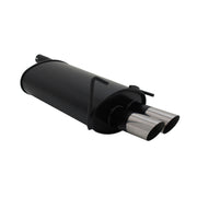 Échappement arrière Novus pour Mercedes Classe C W202/W208 2x76mm MS-Design ABE