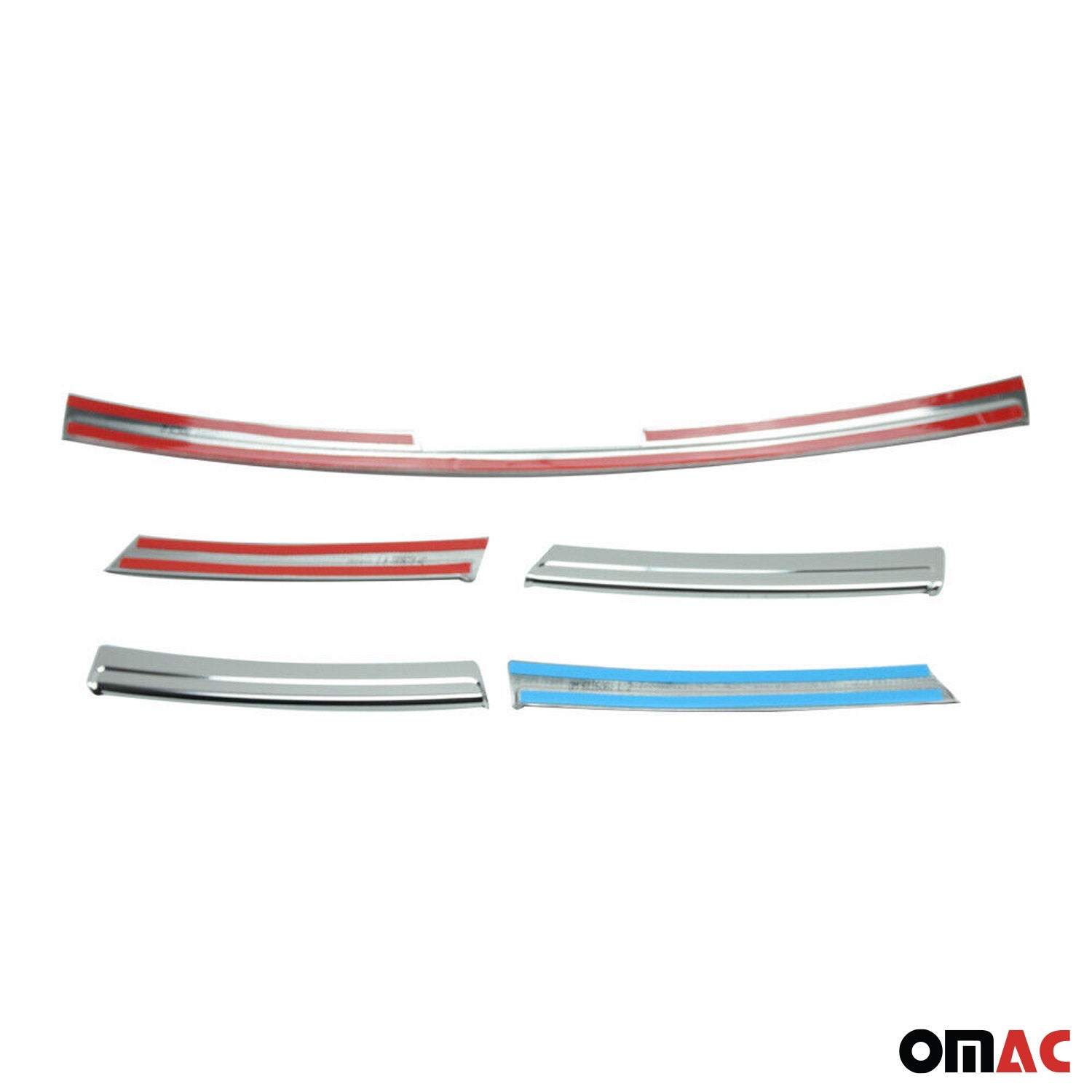 Moulure de Grille de Calandre pour Renault Trafic 2014-2019 Chromé 5Pcs