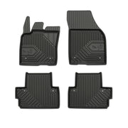 Tapis de Sol de Voiture pour Volvo S40 II HB 2004-2012 TPE Imperméable 4Pcs
