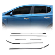 Garniture de Fenêtre pour Opel Corsa E HB 2015-2019 Acier Inox 6Pcs