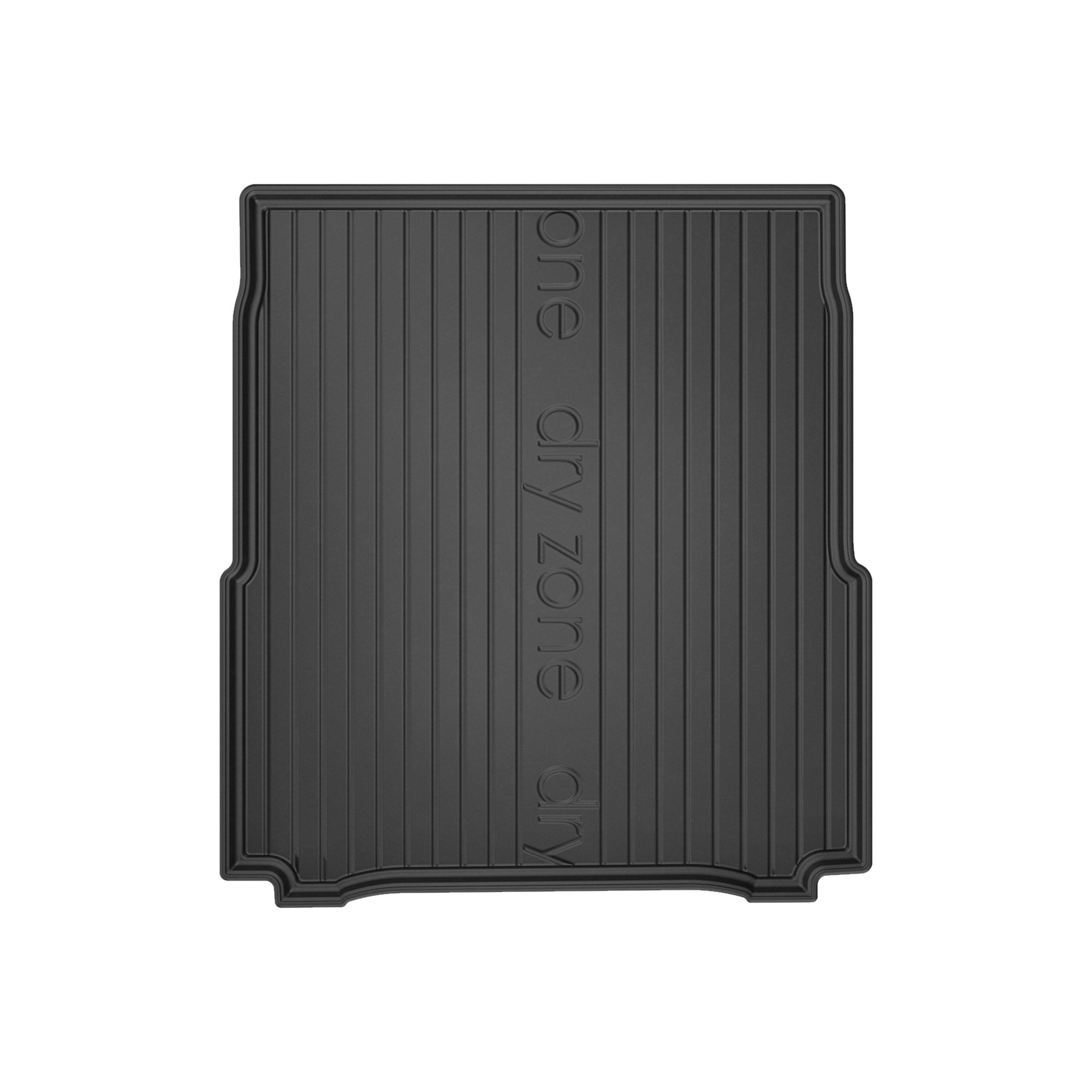 Tapis de coffre pour Porsche Panamera II 2016-2024 sans niche latérale TPE Noir