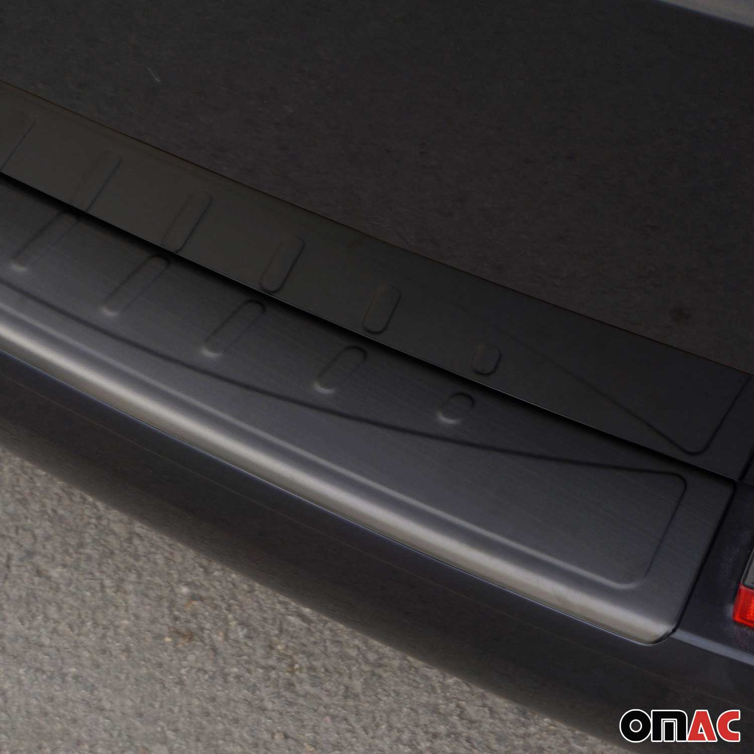 Protection Seuil de Pare-chocs Pour VW T6 Transporter tout 2015-24 Hayon Brossé