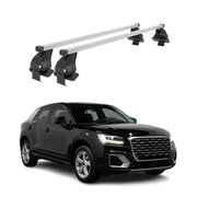 Barres de toit transversales Menabo pour Audi Q2 2017-2026 Acier Gris