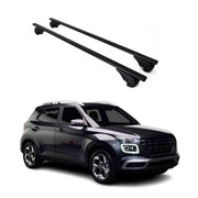 Barres de toit Transversales pour Hyundai Venue 2020-2026 Fer Noir