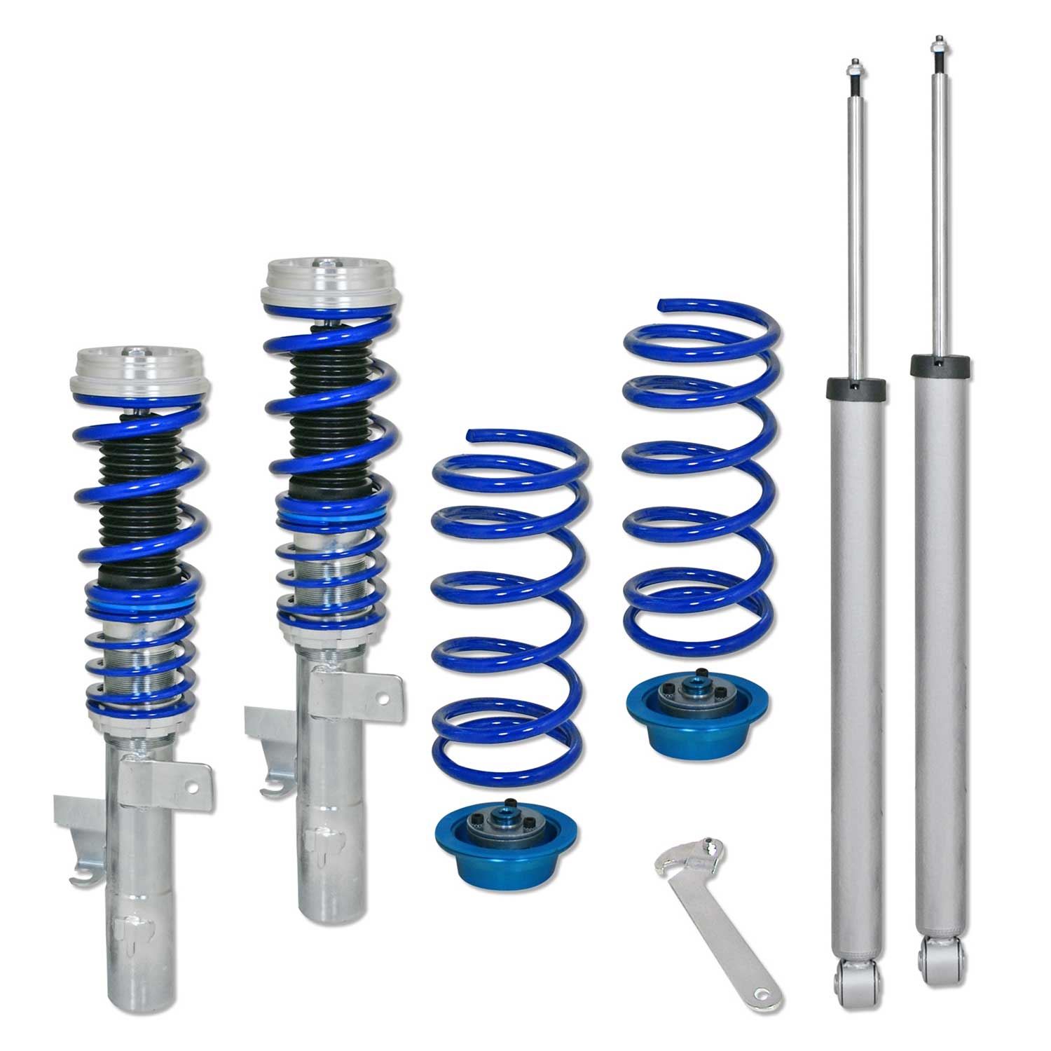Tuning Kit Suspension + Amortisseurs combiné JOM pour Ford Focus MK2 2004-2010