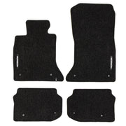 Tapis de Sol de Voiture pour BMW Série 5 F10 F11 2010-2017 Velours Noir 4Pcs