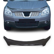 Deflecteurs capot de voiture pour Protection pour Nissan Qashqai 2006-2010 Noir