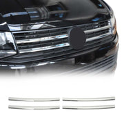 Moulure de Grille de Calandre pour VW T6.1 Transporter 19-24 Acier Chromé 4Pcs