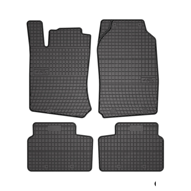 Tapis de Sol pour Opel Vectra B 1995-2001 Caoutchouc Noir