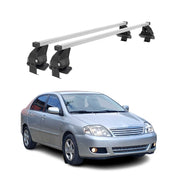 Barres de toit transversales pour Toyota Corolla E120 SD 2000-2017 Gris