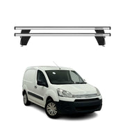 Menabo Barres de toit Transversales pour Citroen Berlingo II B9 2008-2018 Gris