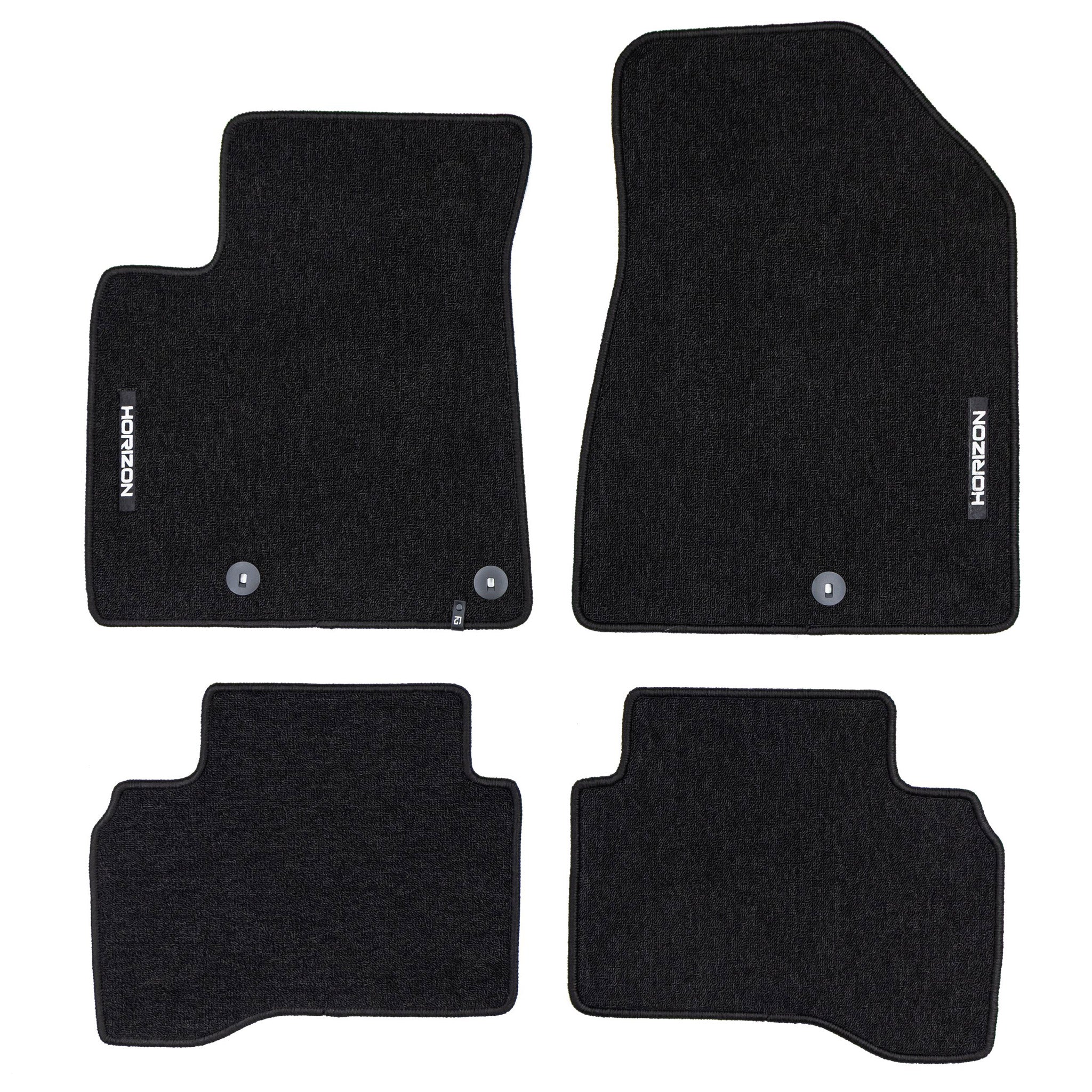 Tapis de Sol de Voiture pour Kia Niro I 2016-2022 Velours solide et durable 4Pcs