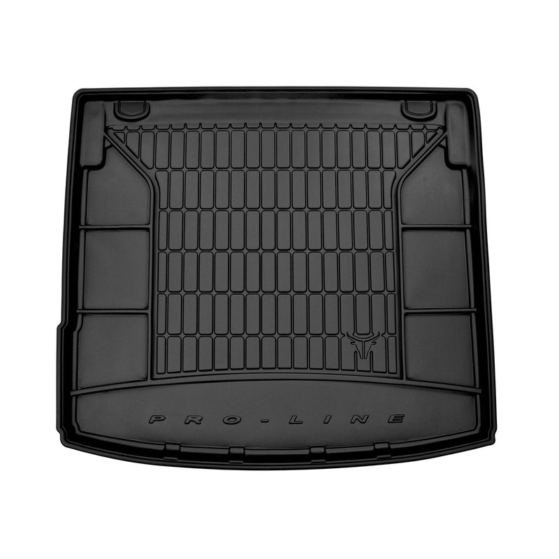 OMAC Tapis de coffre caoutchouc pour BMW X6 F16 F86 2014-2019 Noir Premium