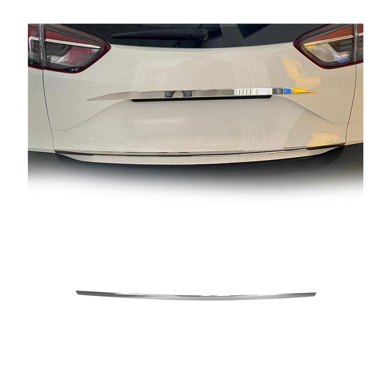 Garniture de Hayon Coffre pour Opel Crossland X 2017-2021 acier inoxydable