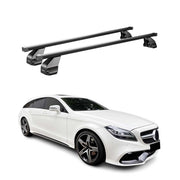 Barres Transversales Menabo pour Mercedes CLS X218 2012-2014 Noir