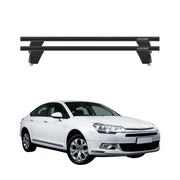 Menabo Barres de toit Transversales pour Citroen C5 II 2007-2017 Alu Noir 2x ABE