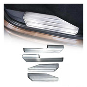 Seuil de porte intérieur pour VW Amarok 2010-2020 acier inox chromé 4 Pcs