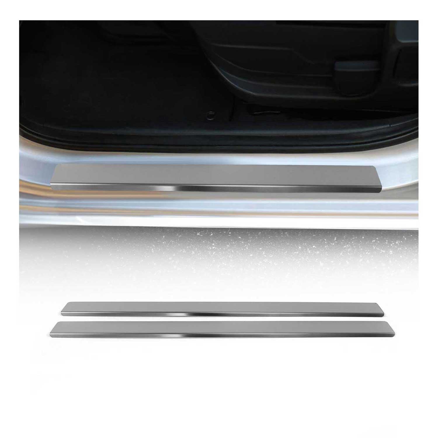 Couverture de Seuil de porte pour Toyota Corolla 2013-2019 acier inox chromé 4x