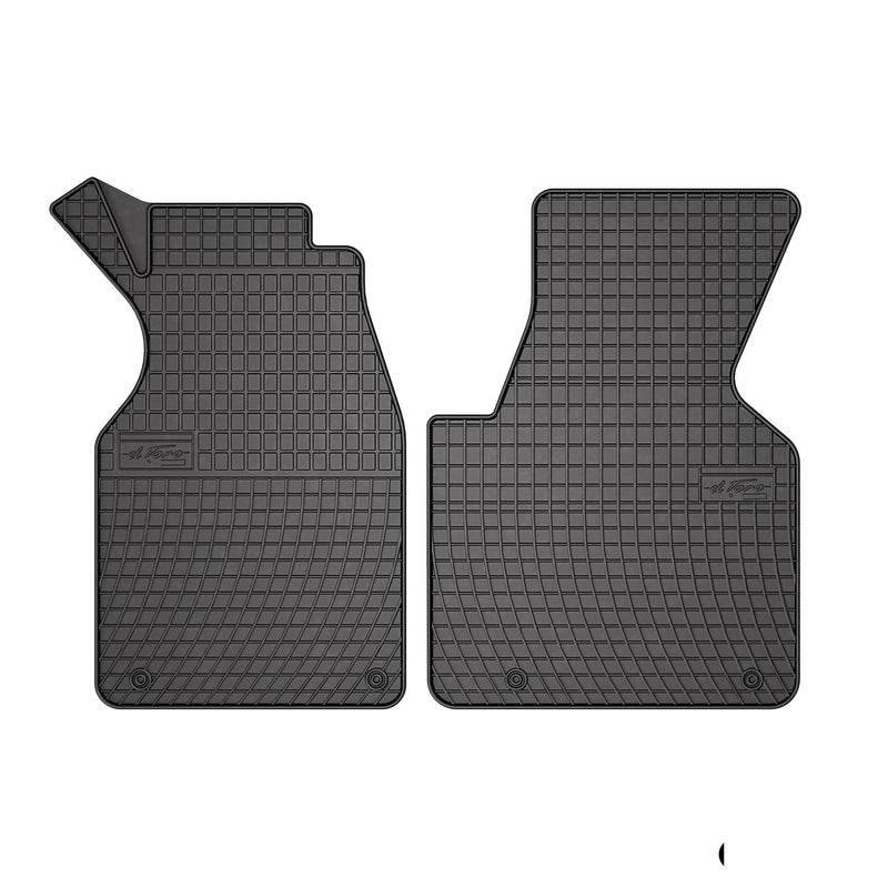 OMAC Tapis de sol pour VW Transporter T4 1990-2003 Noir en caoutchouc