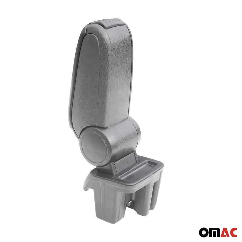 Accoudoir pour Ford Focus Facelift 2014-2018 Vinyl Abs Gris