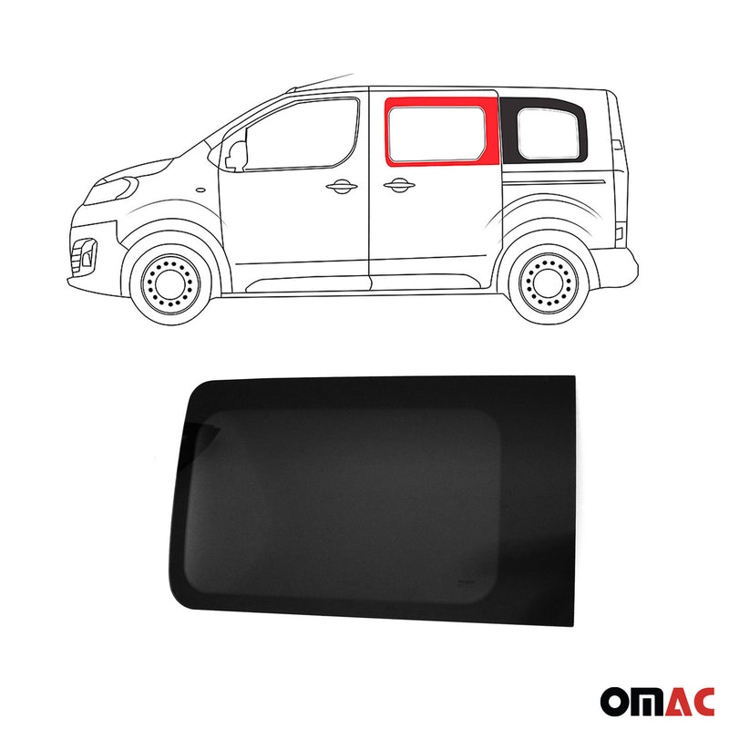 Vitre de Porte pour Citroen Jumpy 2017-2023 L1 Avant Gauche Verre fixe