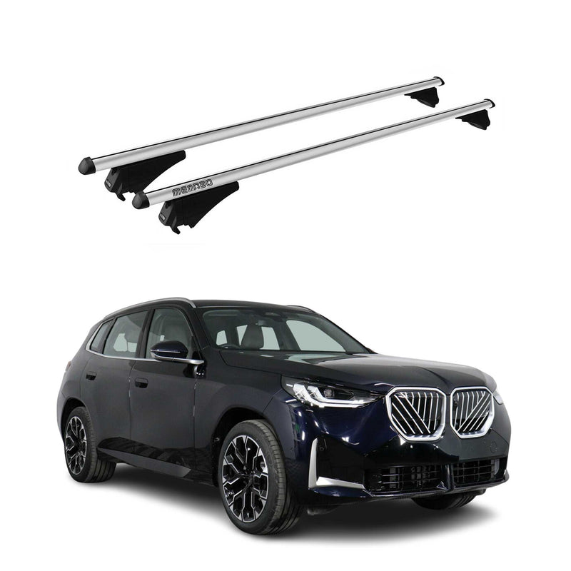 2024 BMW X3 (G45) Tiger Barres de toit transversales Gris