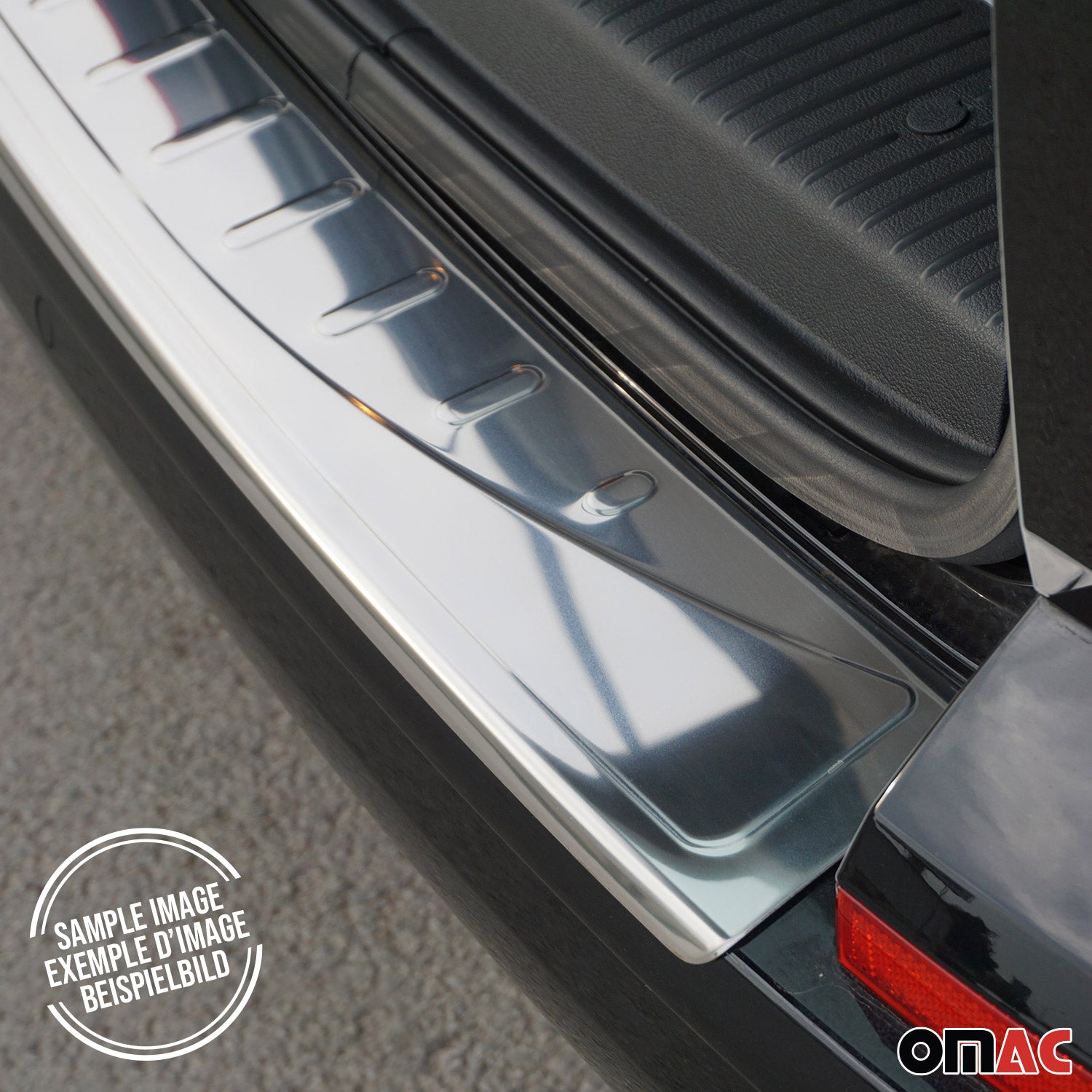 Protection de Pare-Chocs Arrière pour VW Amarok I 2010-2020 Inox finition polie
