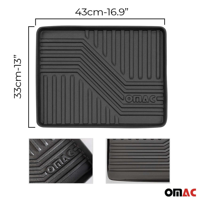 3x OMAC Tapis polyvalent pour cuisine, chaussures, machine à café, gamelle 43x33