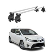 Barres de toit transversales pour Toyota Verso 2009-2018 Gris