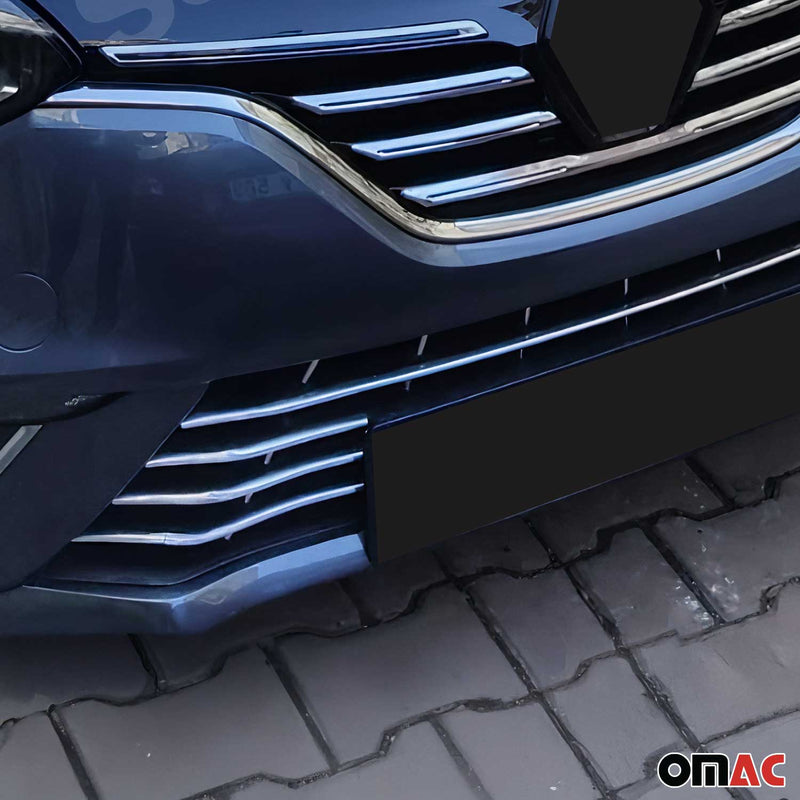 Grille de calendre pour Renault Megane IV 2015-2025 Inox 5 portes 7x