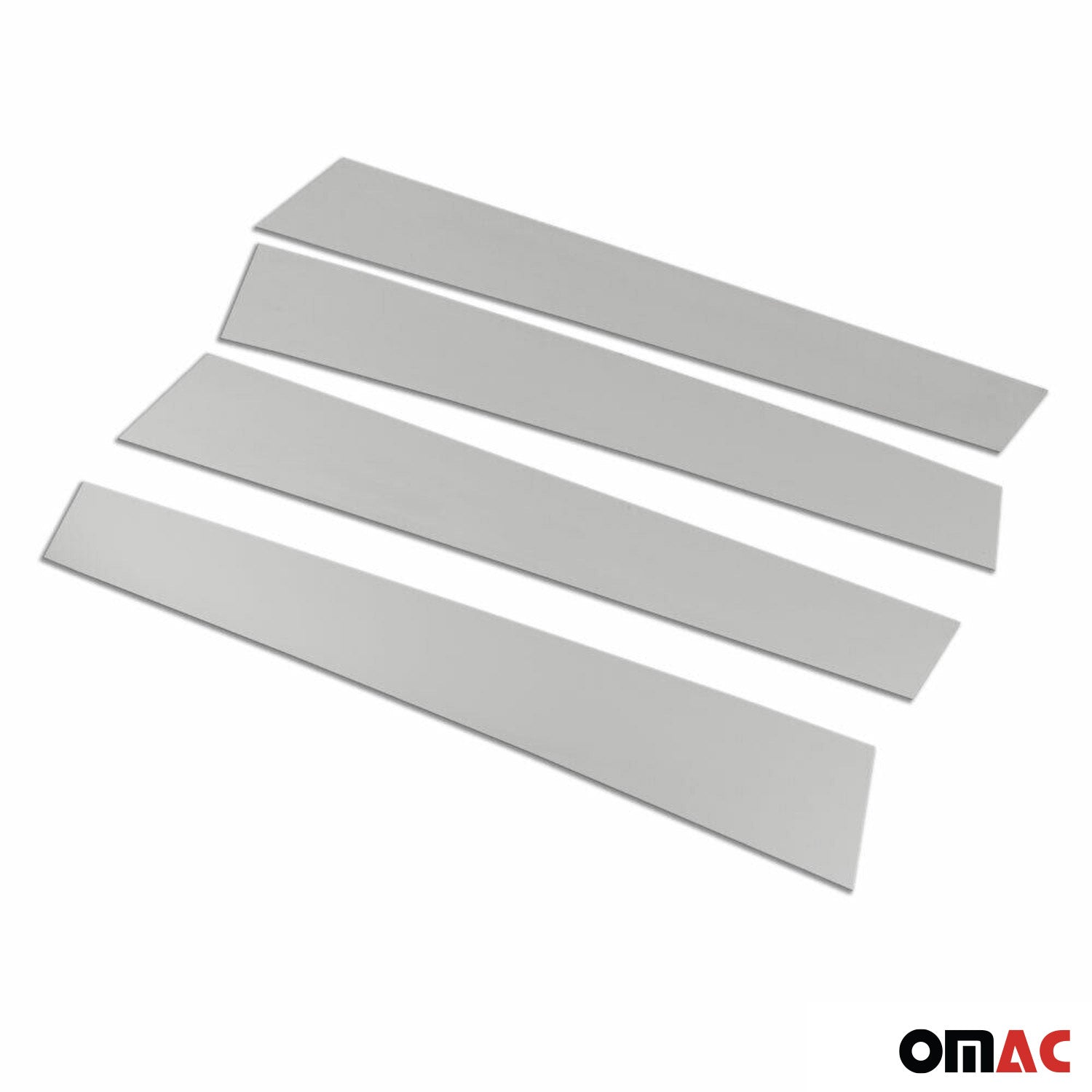 Couverture Garniture de pilier B pour Mercedes Classe X 2017-2021 inox 4Pcs