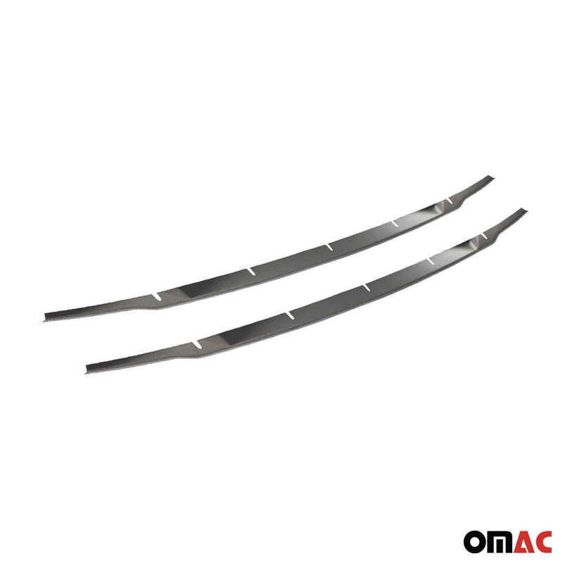 Moulure de Grille de Calandre pour Ford Transit Courier 2017-2022 en Acier 2Pcs