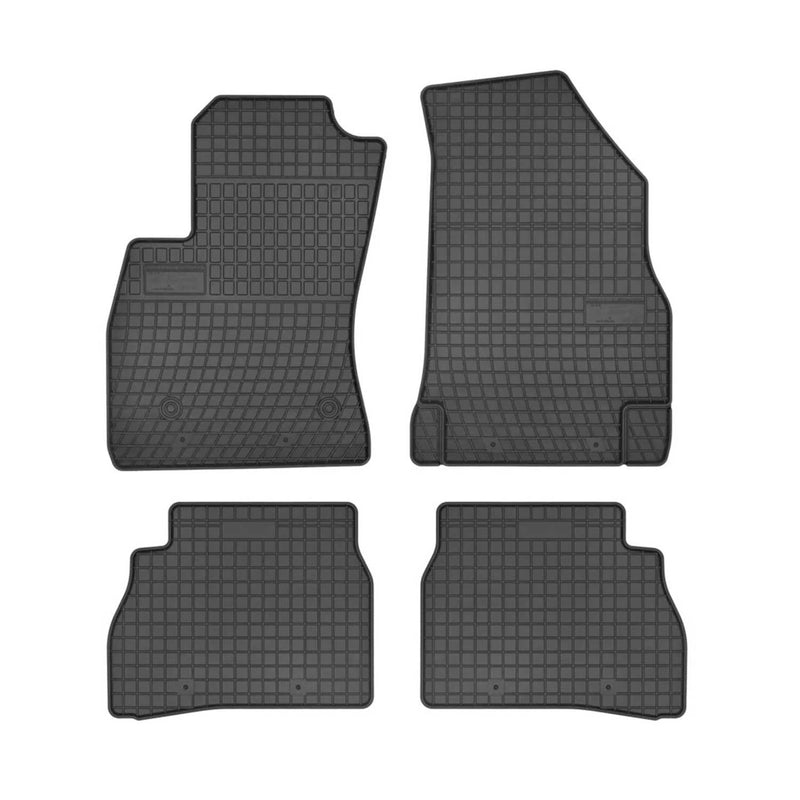 Tapis de Sol pour Fiat Doblo 2010-2020 Noir Caoutchouc