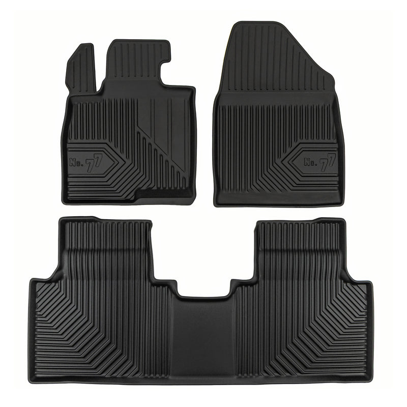 Tapis de Sol de Voiture pour BAIC Beijing X7 2020-2025 TPE Imperméable 3Pcs
