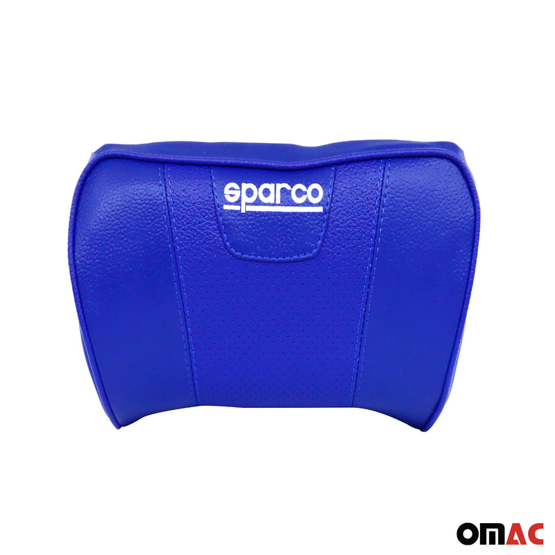 SPARCO coussin de cou de voiture bleu appuie-tête en mousse à mémoire de forme