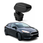 Accoudoir pour Ford Focus Berline 2011-2018 Vinyl Abs Noir Coulissant